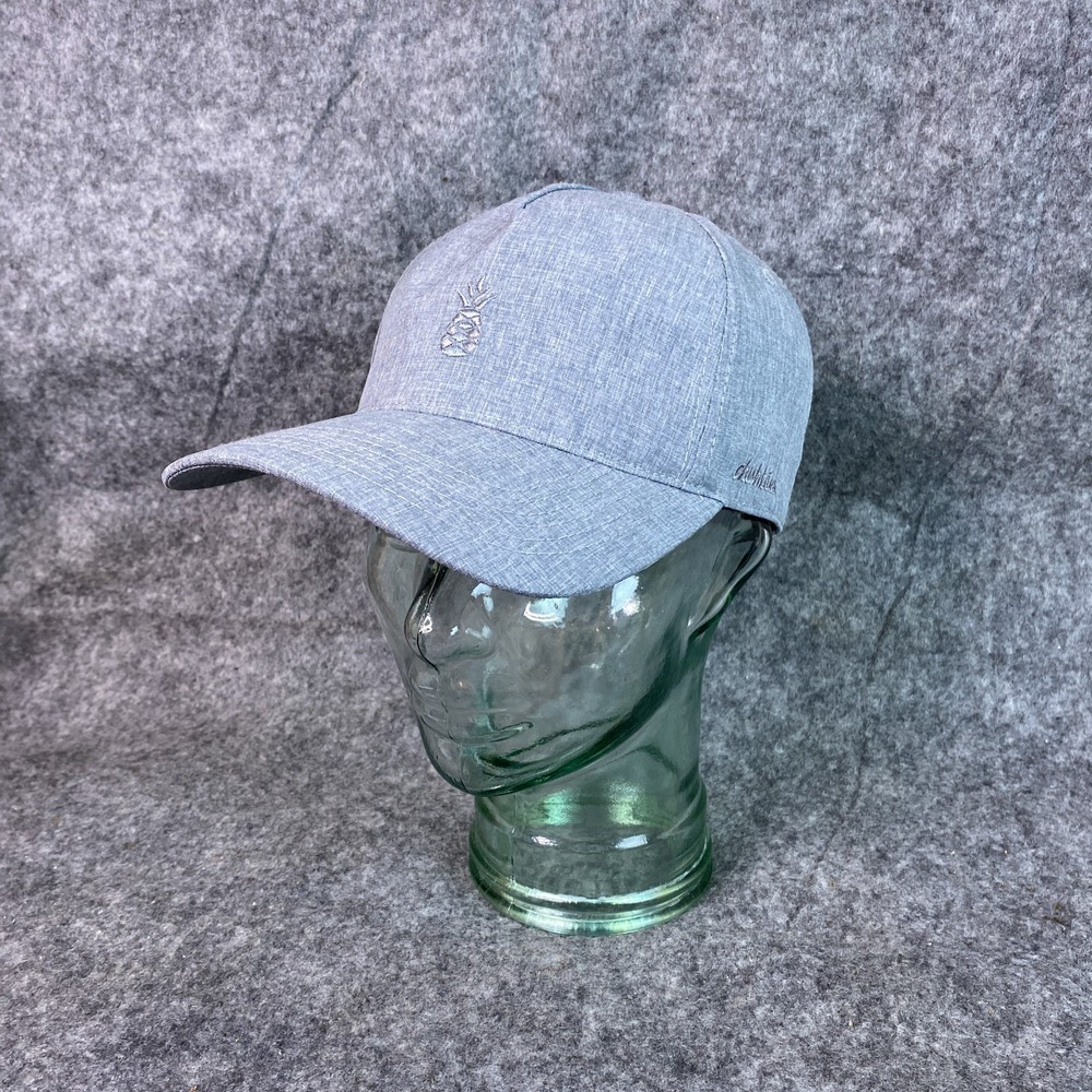 Chubbies Hat One Size Adjustable Grey‎ Snapback Embroidered Logo NWOT Mens